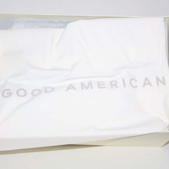 Good American Jeweled Emma Slip On Heels Rhinestones 4" Silver Stiletto Size 11 - Picture 4 of 7